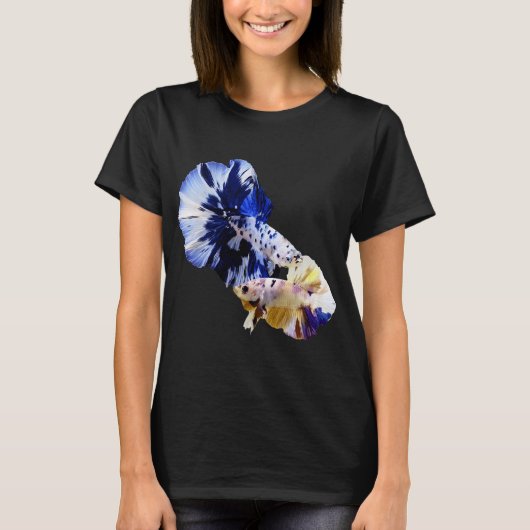 美しいベタ Tシャツ (正面)