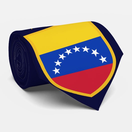 美しいベネズエラ国旗のネクタイ ネクタイ (ロール)