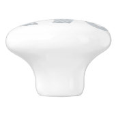 美しいベビーのニュートラル象 セラミックノブ (側面)