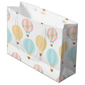 美しいベビーの気球 ラージペーパーバッグ (正面アングル)