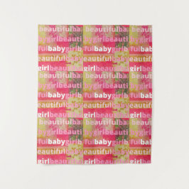 美しいベビーガールコレクション タペストリー