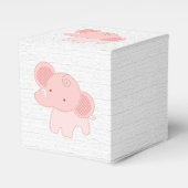 美しいベビーピンクゾウ フェイバーボックス (正面サイド)