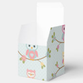 美しいベビーフクロウパターン フェイバーボックス (オープン)