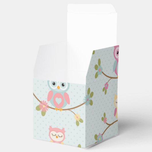 美しいベビーフクロウパターン フェイバーボックス (オープン)