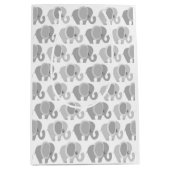 美しいベビー象 ミディアムペーパーバッグ (正面)