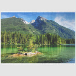 美しいベルクテッサーデン国立公園，ドイツ 薄葉紙