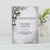 美しいベルズのクリスマス パーティー 招待状 (スタンド正面)