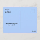 美しいベルネーズマウンテンドッグ ポストカード (裏面)