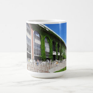 美しいベルモントパーク競馬場 コーヒーマグカップ