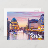美しいベルリン，ドイツ ポストカード (正面/裏面)