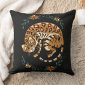 美しいベンガル猫 クッション (ブランケット)