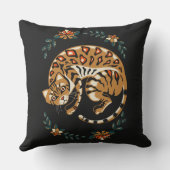 美しいベンガル猫 クッション (裏面)