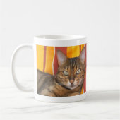 美しいベンガル猫 コーヒーマグカップ (左)