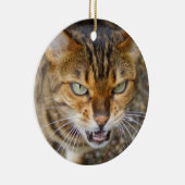 美しいベンガル猫 セラミックオーナメント (右)