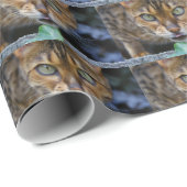 美しいベンガル猫 ラッピングペーパー (ロールコーナー)