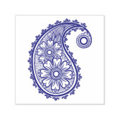 美しいペイズリースクラップブック作り セルフインキングスタンプ (デザイン)