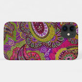 美しいペイズリーiPhoneケース Case-Mate iPhoneケース (裏面(横))