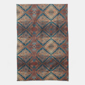 美しいペルシャの古いパターンコレクシモダンョン キッチンタオル (縦)