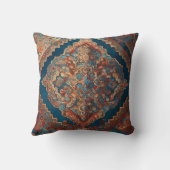 美しいペルシャの古いパターンコレクシモダンョン クッション (裏面)