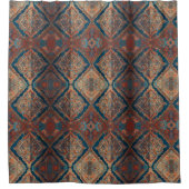 美しいペルシャの古いパターンコレクシモダンョン シャワーカーテン (正面)