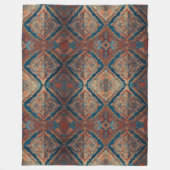 美しいペルシャの古いパターンコレクシモダンョン フリースブランケット (正面)