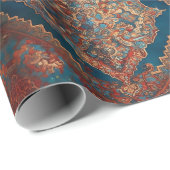 美しいペルシャの古いパターンコレクシモダンョン ラッピングペーパー (ロールコーナー)