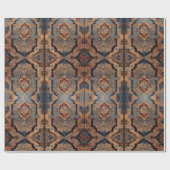 美しいペルシャの古いパターンコレクシ人気があるョン ラッピングペーパー (フラット)