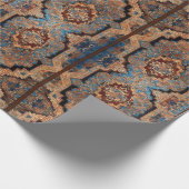 美しいペルシャの古いパターンコレクシ人気があるョン ラッピングペーパー (角)