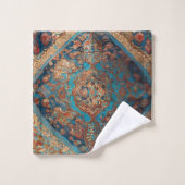 美しいペルシャの古いパターントレンディーコレクション バスタオルセット (ウォッシュタオル)