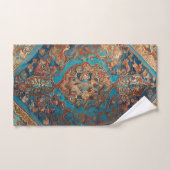 美しいペルシャの古いパターントレンディーコレクション バスタオルセット (ハンドタオル)