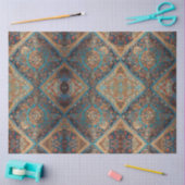 美しいペルシャの古いパターントレンディーコレクション 薄葉紙 (クラフト)