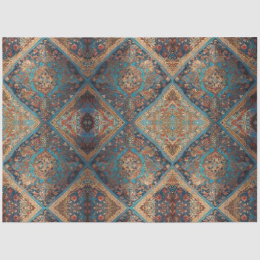 美しいペルシャの古いパターントレンディーコレクション 薄葉紙 (正面)