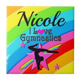 美しいペルソナライズ私は体操デザイン タイル