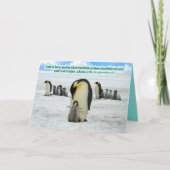 美しいペンギン聖なる書物、 経典1ヨハネ4:16: カード (正面)