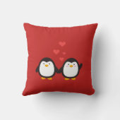 美しいペンギン クッション (裏面)