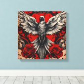 美しいペンティング キャンバスプリント (インサイチュ (ウッドフロア))