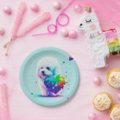 美しいペンブロークウェルシュコーギー ペーパープレート (パーティー)