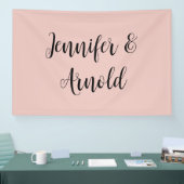 美しいペンマナー おしゃれ かわいい シンプル 横断幕 (トレードショー)