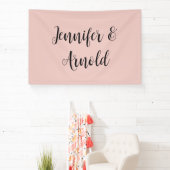 美しいペン習字 おしゃれ かわいい シンプル 横断幕 (インサイチュ)