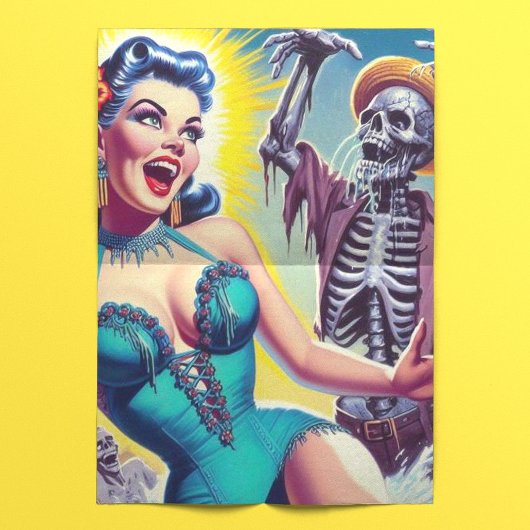 美しいホラーガール 薄葉紙