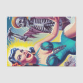 美しいホラーガール 薄葉紙 (正面)