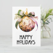 美しいホリデーカード シーズンカード (スタンド正面)