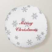 美しいホリーすてきクリスマス ラウンドクッション (裏面)