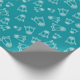 美しいホワイトウェディングローズエンゲージメントシームレス ラッピングペーパー