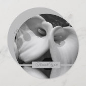 美しいホワイトカラリライスフラットカード (正面/裏面)