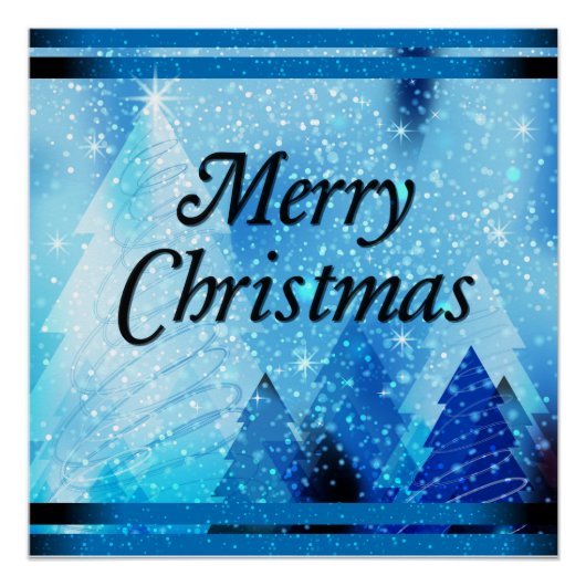 美しいホワイトクリスマス ポスター (正面)