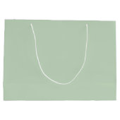 美しいホワイトピース鳩 ラージペーパーバッグ (裏面)