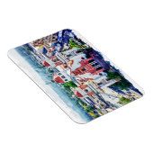 美しいホンジュラスパノラマビュー マグネット (右側)