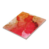 美しいホームタイル青、金ゴールド タイル (側面)