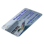 美しいボウカスタムーのクルーズマグネット マグネット (左側)